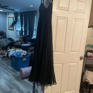 Elegant Black Evening Gown